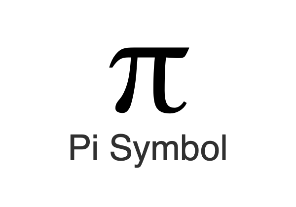 Symbol pi Pi Symbol